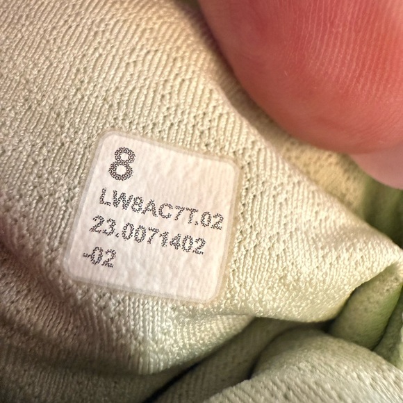 Lululemon Pace Rival Mid-Rise Skirt Tennis (Long) – Rare Kohlrabi Green – Size 8 - Picture 7 of 7